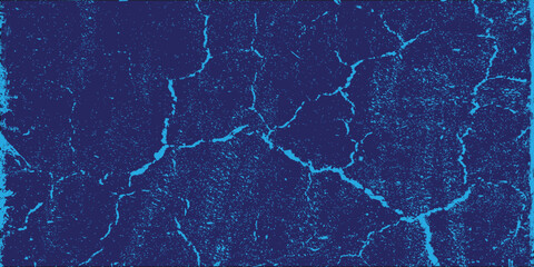 perfect simple blue grunge texture with crack background. vector eps 10