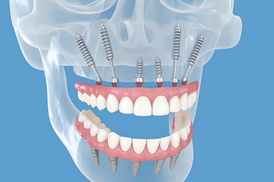 Maxillary prosthesis supported by zygomatic implants