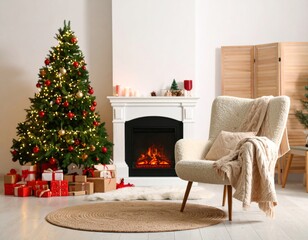 Cozy Christmas living room (2)