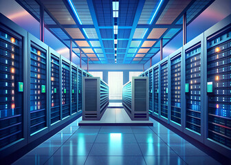 Exploring the Digital Core. A Glimpse into a Modern Data Center