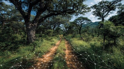 AI-integrated sensor arrays in savanna ecosystems track seasonal growth patterns and stress factors, informing management practices to sustain natural vegetation.