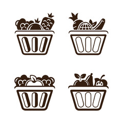 An elegant wine glass logo featuring bubbles and the word wine below