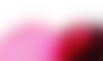 Colorful wavy lines create an abstract border against black, blending pink to red on transparent background