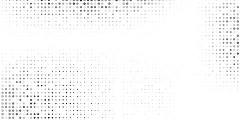 Vector dotted abstract mesh halftone gradient texture. Vanishing polka dot simple abstract