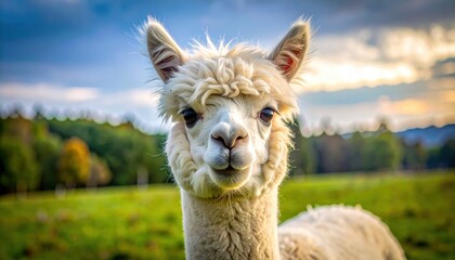 Obraz premium Alpaca high-resolution creative and visually stunning artwork.