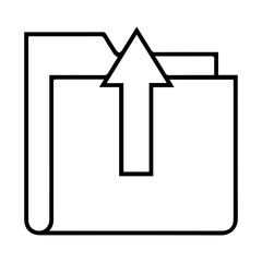 Folder Upload Icon