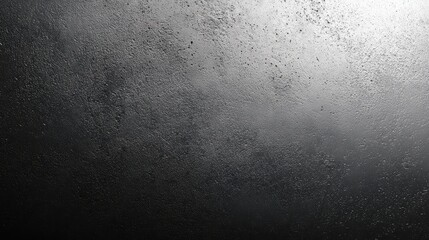Dark gray gradient background with matte black base, silver particles and horizontal scratches, soft light leak for tech startup web banners, product demo backgrounds, app interface designs


