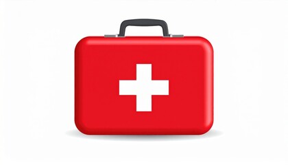 Obraz premium first aid kit captivating high-resolution composition with artistic touch.