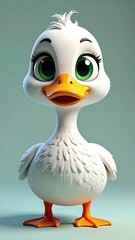 Cute cartoon duck (3)