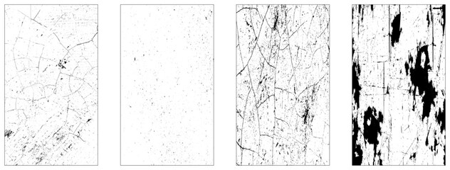 Grunge Urban Backgrounds set.Texture Vector.Dust Overlay Distress Grain ,Simply Place illustration over any Object to Create grungy Effect .abstract,splattered , dirty, texture for your design. 