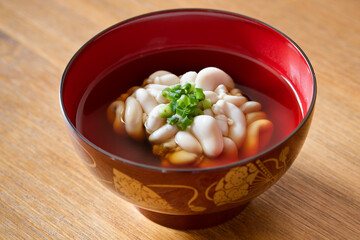 真鱈白子 お吸い物
