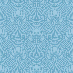 seamless floral scribble pattern background, motifs floral hand drawn, scribble style, scallop pattern, design for seamless floral pattern, printing, wrapping, background and craft