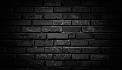 Dark brick wall with spotlight