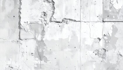 Weathered, gray-white concrete wall texture