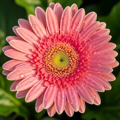 Beautiful Pink Gerbera Daisy.
