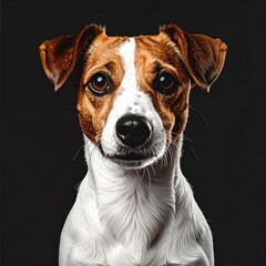 Portrait of a Jack Russell Terrier (2)