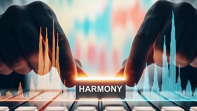 Digital Harmony: Hands Guiding Sound Waves for Creative Synthesis