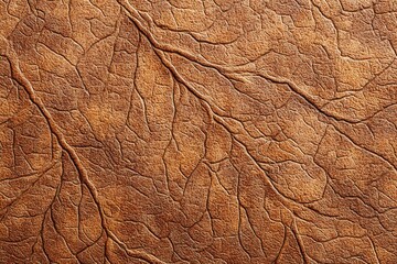 Fototapeta premium Brown Textured Background with Veins