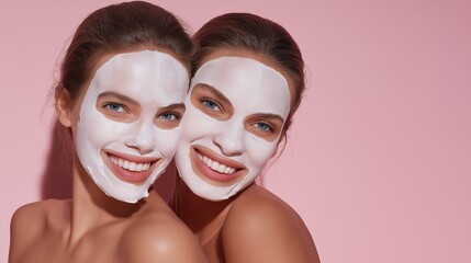 Hyperrealistic beauty couple portrait beautiful and romantic