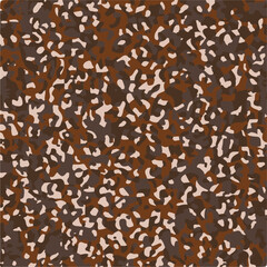 Leopard skin print, watercolor effect, black, brown, beige, and white gradients, overlapping elements, seamless pattern
