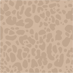 Leopard skin print, watercolor effect, black, brown, beige, and white gradients, overlapping elements, seamless pattern
