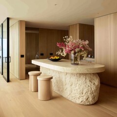 Modern kitchen island design