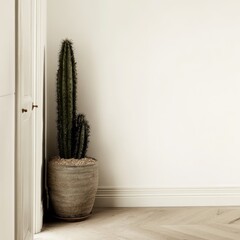 Indoor plant corner decor