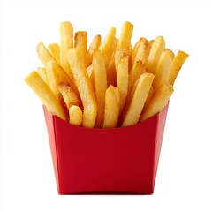 French fries in red box