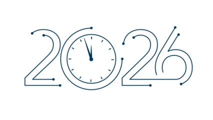 New Year 2026 Greeting Card