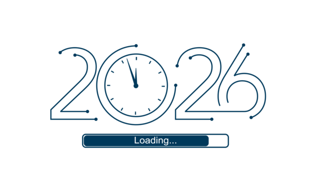 New Year 2026 Greeting Card