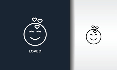 Loved Vector, Icon Or Logo Sign Isolated Symbol Illustration