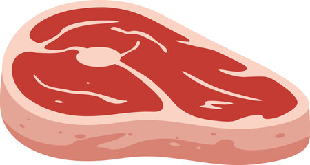 Fresh raw steak cut marbled meat protein butcher shop food ingredient culinary delicacy meal preparation cooking delight isolated on transparent background