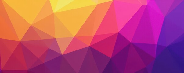 Obraz premium Intersecting, translucent polygons forming a vibrant gradient, abstract background , futuristic, overlay
