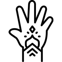 henna line art