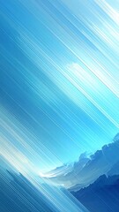 Abstract digital painting of a vibrant sky with diagonal lines and a landscape view