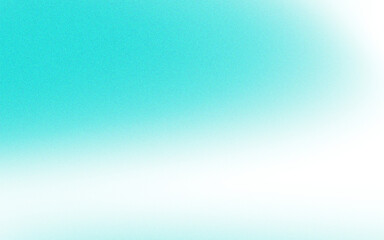 Teal gradient fading into black; pixelated edge