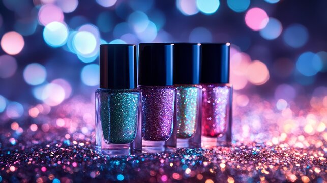 Discover our vibrant and diverse collection of sparkling nail polishes designed for women passion for beauty. These shimmering and vibrant colors will undoubtedly add elegance and charm your manicure
