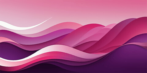 Pink and purple abstract background with flowing wave lines and curve art design for a modern business wallpaper illustration pattern vector texture
