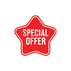 Red sale banner with the text 