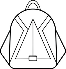 black and white vector illustration of a christmas tree and card