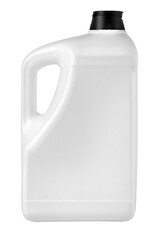 White plastic jug blank motor oil container