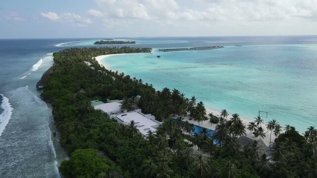 Paradisiacal Island Resort Aerial View
