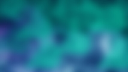 Background image- Softly blurred abstract background in teal and deep blue tones with subtle purple hues