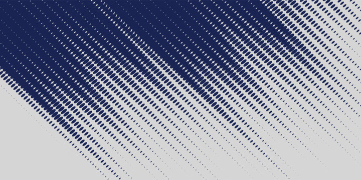 Abstract halftone wave dots background. Futuristic twisted grunge pattern, dots, circles. Vector modern optical pop art texture