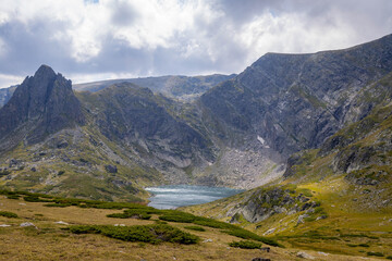 high mountain landscape