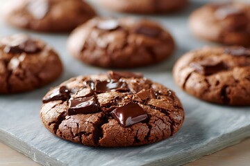 Fototapeta premium Delicious Assortment of Gourmet Cookies and Sweet Treats