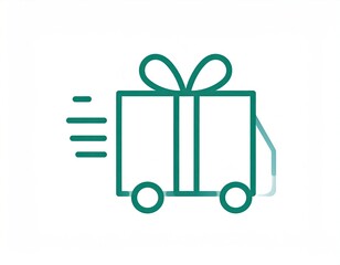 Gift delivery van, fast shipping
