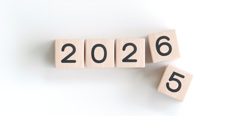 Cube turns from 2025 to 2026