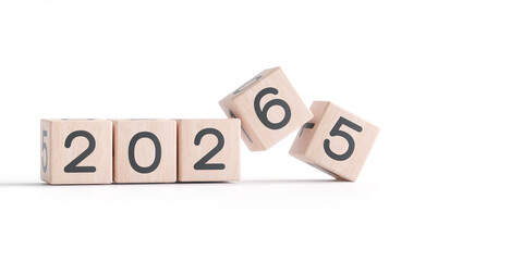 Cube turns from 2025 to 2026