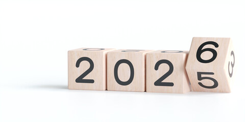 Cube turns from 2025 to 2026